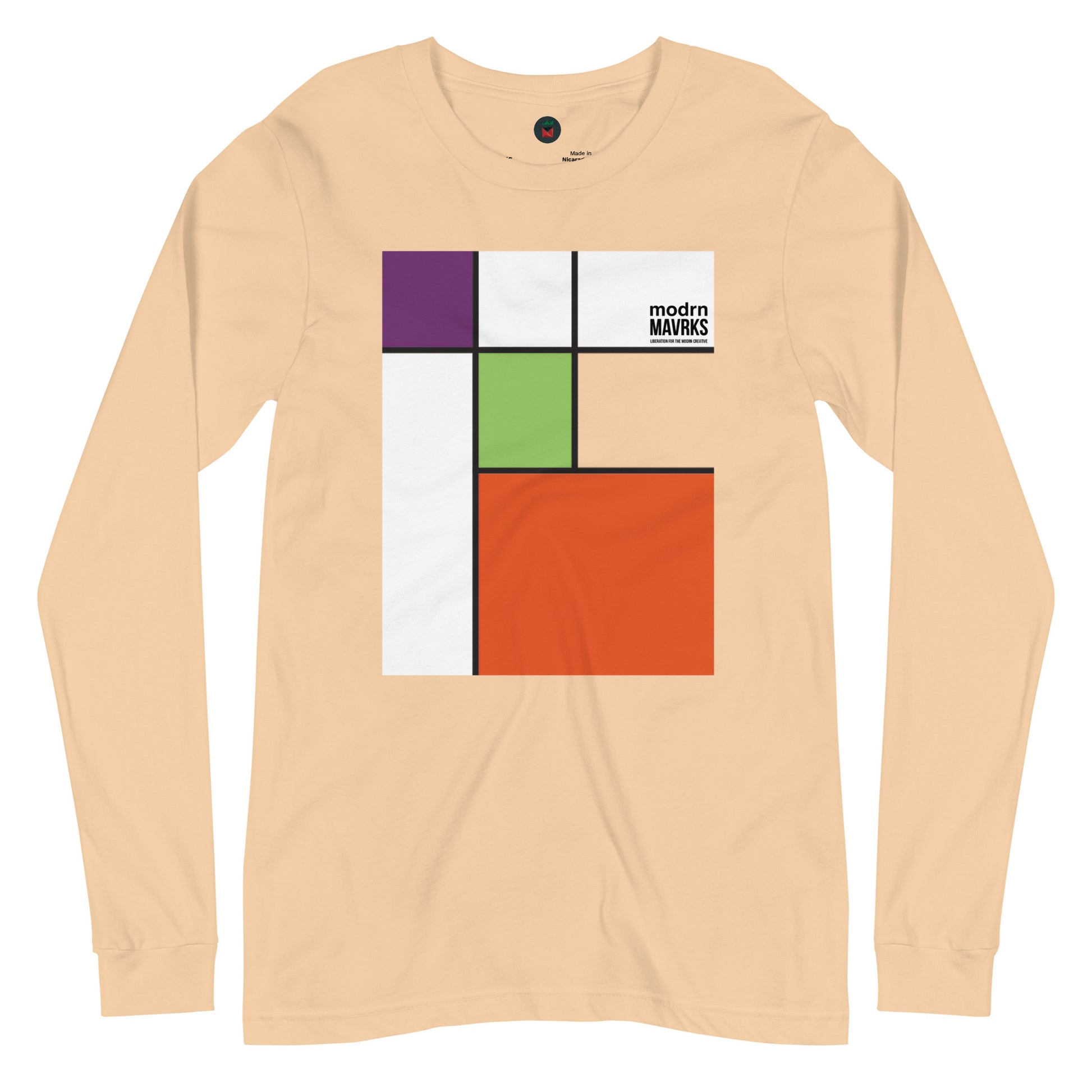 modrn Mavrks "squared"Unisex Long Sleeve Tee image 17