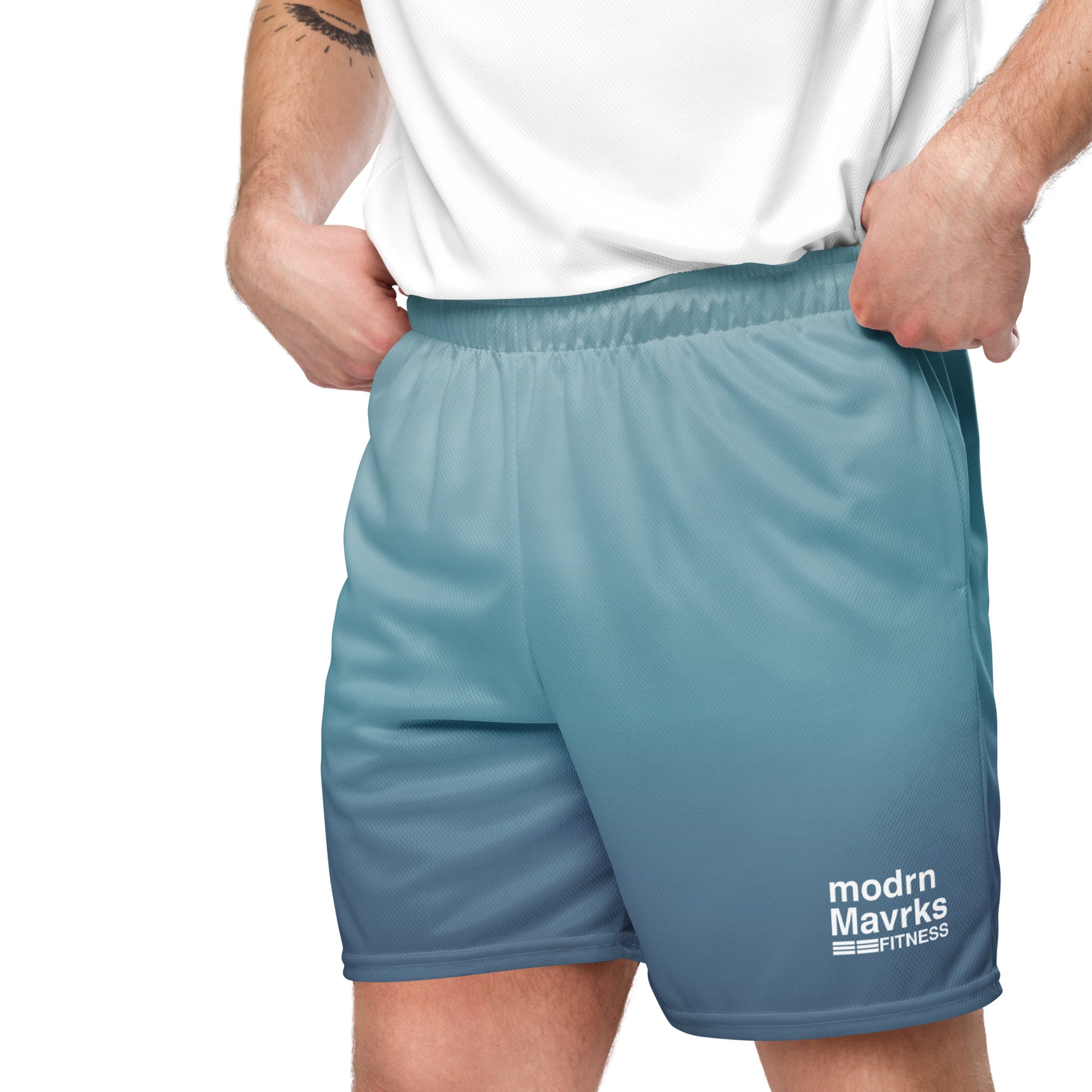 modrn Mavrks Fade Unisex mesh shorts image 4