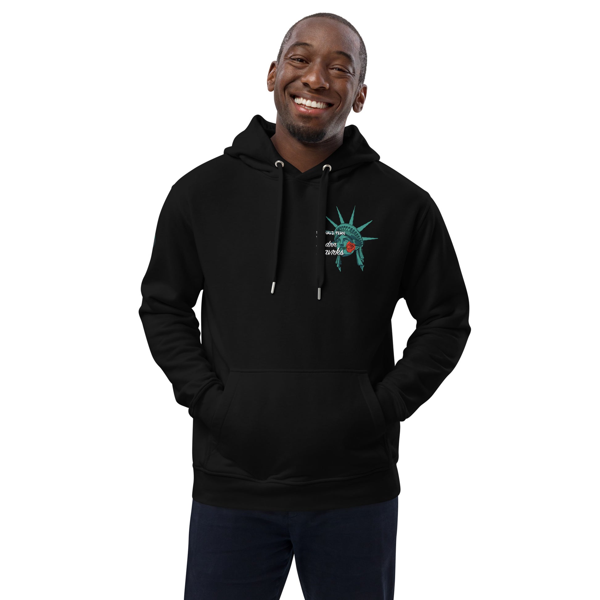 Reginald Pean for modrn Mavrks "Amore la Ciudad" Premium eco hoodie image 5